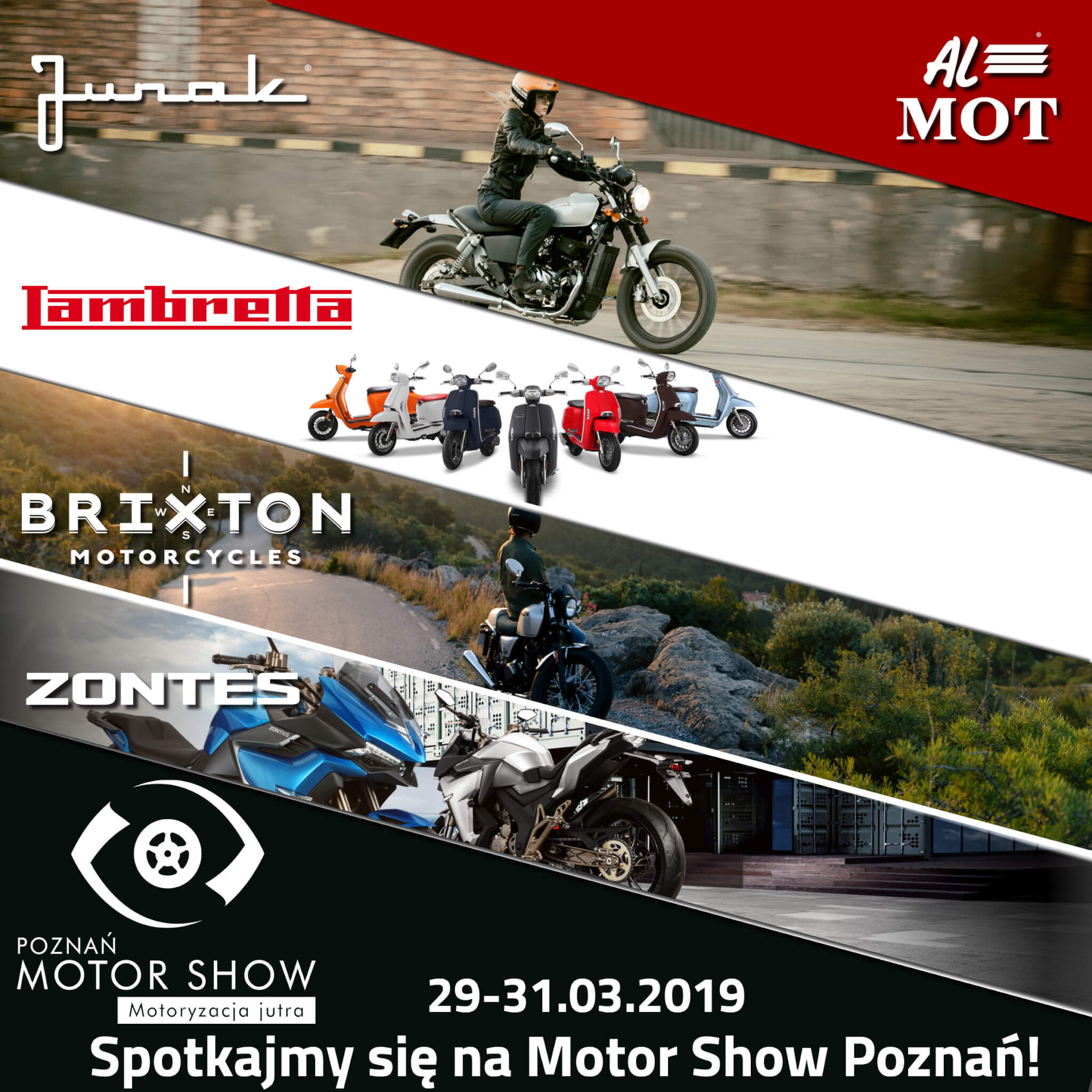 Junak na Motor Show 2019: Przyjdź i wygraj wymarzony motocykl 125