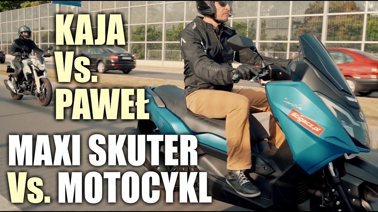 Czy maxi skuter może być lepszy od motocykla? Junak Maxi 711 vs. Junak RSX